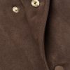 Greg Slim-Fit Padded Suede Bomber Jacket - CU