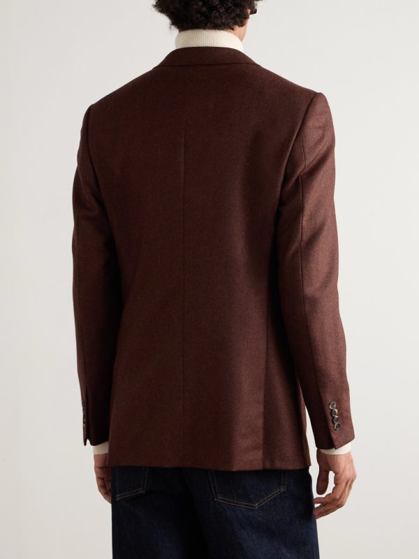 Irving Wool and Cashmere-Blend Flannel Suit Jacket - BK Irving Wool and Cashmere-Blend Flannel Suit Jacket - BK