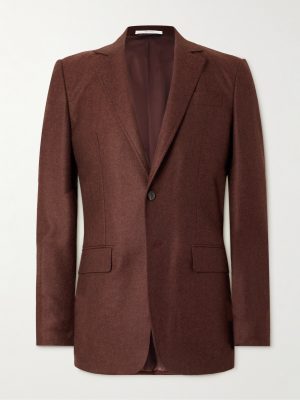 Irving Wool and Cashmere-Blend Flannel Suit Jacket