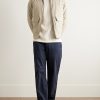 Derrick Corduroy-Trimmed Cotton-Blend Down Jacket - OU Derrick Corduroy-Trimmed Cotton-Blend Down Jacket - OU