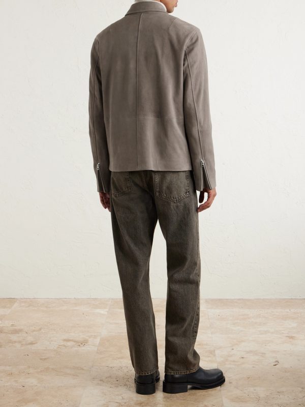 Dustin Suede Jacket - BK Dustin Suede Jacket - BK