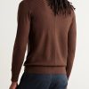 Charles Johnny Slim-Fit Textured-Knit Wool Polo Sweater - BK
