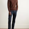 Charles Johnny Slim-Fit Textured-Knit Wool Polo Sweater - OU