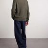 Simon Ribbed Cotton Sweater - BK Simon Ribbed Cotton Sweater - BK