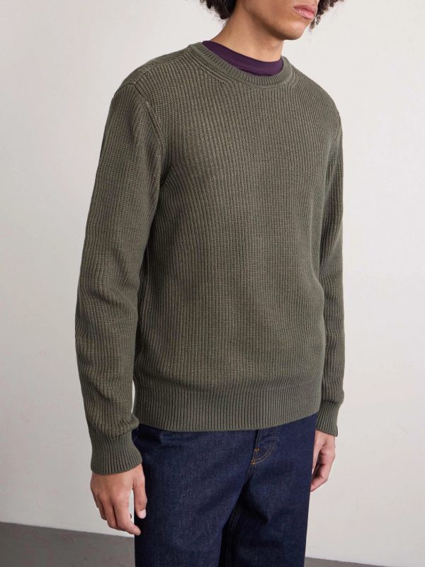 Simon Ribbed Cotton Sweater - FR Simon Ribbed Cotton Sweater - FR