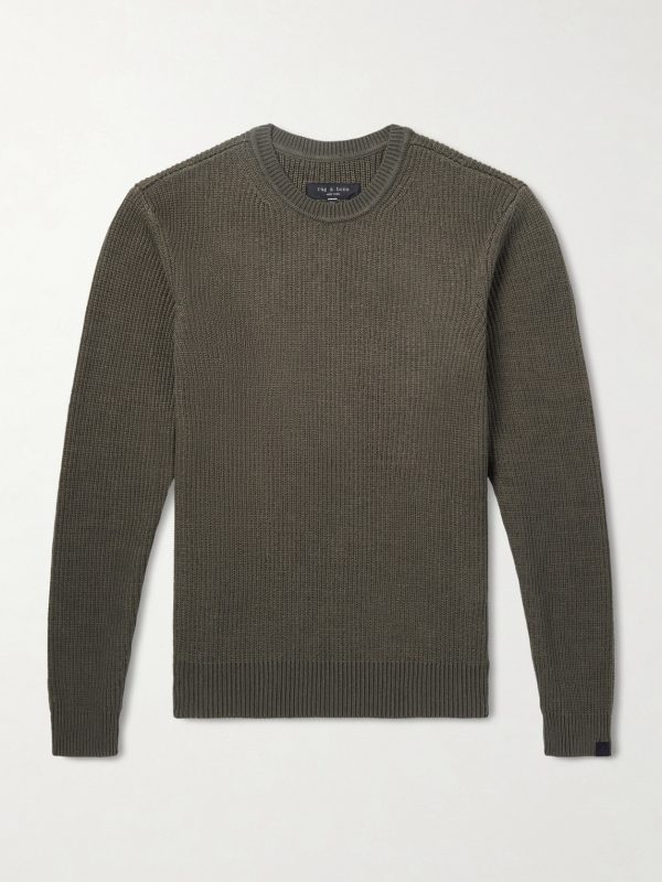 Simon Ribbed Cotton Sweater Simon Ribbed Cotton Sweater