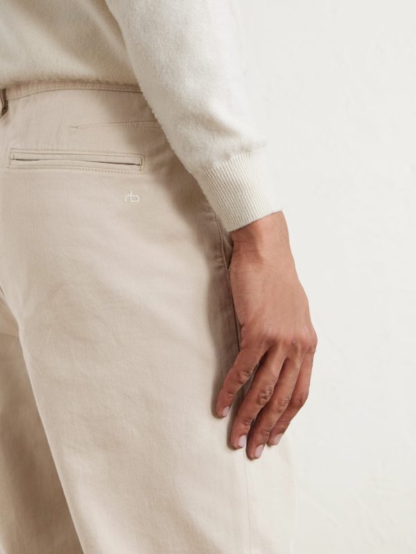 Evan Straight-Leg Pleated Stretch-Cotton Twill Chinos - CU Evan Straight-Leg Pleated Stretch-Cotton Twill Chinos - CU