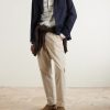 Evan Straight-Leg Pleated Stretch-Cotton Twill Chinos - OU Evan Straight-Leg Pleated Stretch-Cotton Twill Chinos - OU