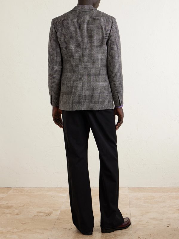 Butler Checked Wool Blazer - BK Butler Checked Wool Blazer - BK