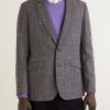 Butler Checked Wool Blazer - FR Butler Checked Wool Blazer - FR