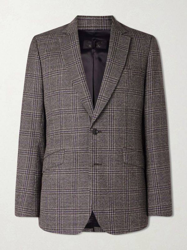 Butler Checked Wool Blazer Butler Checked Wool Blazer