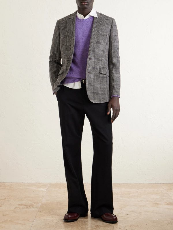 Butler Checked Wool Blazer - OU Butler Checked Wool Blazer - OU