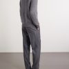 Gregory Straight-Leg Wool-Flannel Trousers - BK Gregory Straight-Leg Wool-Flannel Trousers - BK