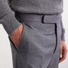 Gregory Straight-Leg Wool-Flannel Trousers - CU Gregory Straight-Leg Wool-Flannel Trousers - CU