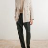 Double-Breasted Wool-Flannel Blazer - OU Double-Breasted Wool-Flannel Blazer - OU