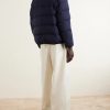 Quilted Shell Down Bomber Jacket - BK Quilted Shell Down Bomber Jacket - BK