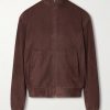 Suede Bomber Jacket Suede Bomber Jacket