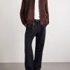 Suede Bomber Jacket - OU Suede Bomber Jacket - OU