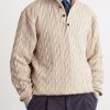 Cable-Knit Cashmere Sweater - FR