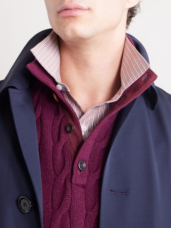 Cable-Knit Cashmere Sweater - CU