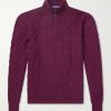 Cable-Knit Cashmere Sweater