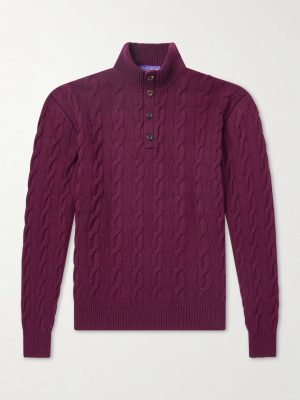 Cable-Knit Cashmere Sweater