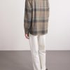 Checked Wool and Cashmere-Blend Flannel Overshirt - BK Checked Wool and Cashmere-Blend Flannel Overshirt - BK