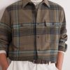 Checked Wool and Cashmere-Blend Flannel Overshirt - CU Checked Wool and Cashmere-Blend Flannel Overshirt - CU