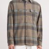 Checked Wool and Cashmere-Blend Flannel Overshirt - FR Checked Wool and Cashmere-Blend Flannel Overshirt - FR
