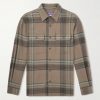 Checked Wool and Cashmere-Blend Flannel Overshirt Checked Wool and Cashmere-Blend Flannel Overshirt