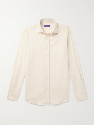 Aston Herringbone Cotton Shirt