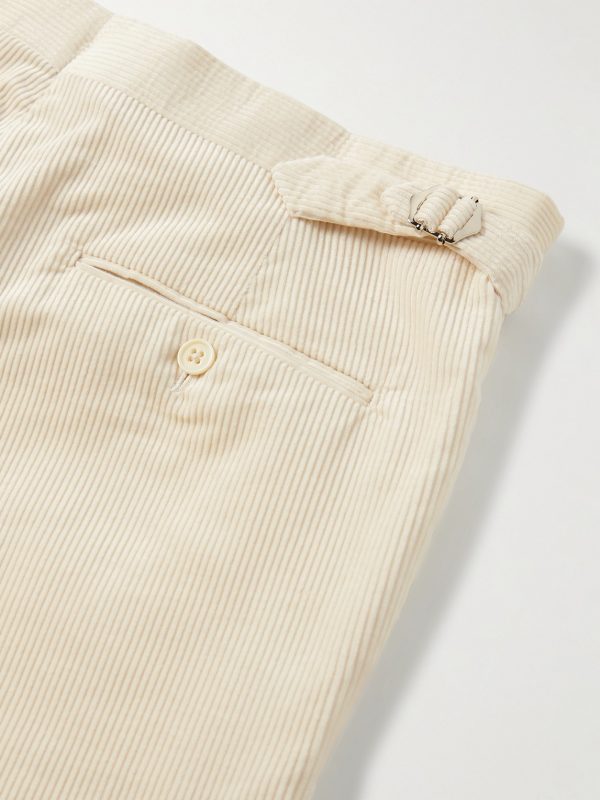 Gregory Straight-Leg Cotton-Corduroy Trousers - CU Gregory Straight-Leg Cotton-Corduroy Trousers - CU
