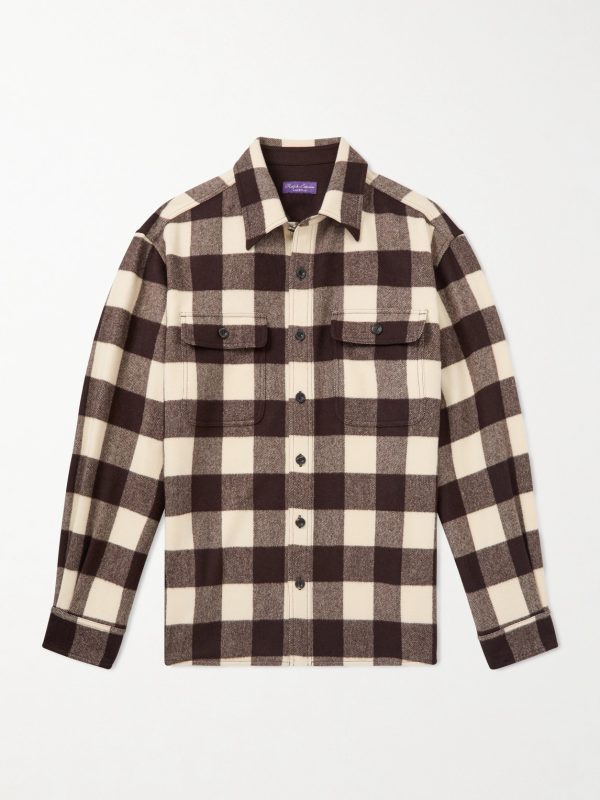 Gable Checked Wool Shirt