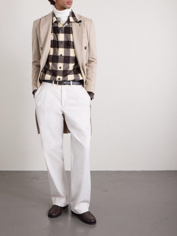 Gable Checked Wool Shirt - OU
