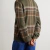 Checked Alpaca-Blend Sweater - BK