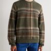 Checked Alpaca-Blend Sweater - FR