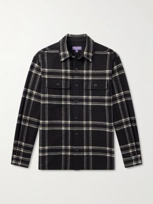 Gable Checked Wool-Flannel Shirt Gable Checked Wool-Flannel Shirt