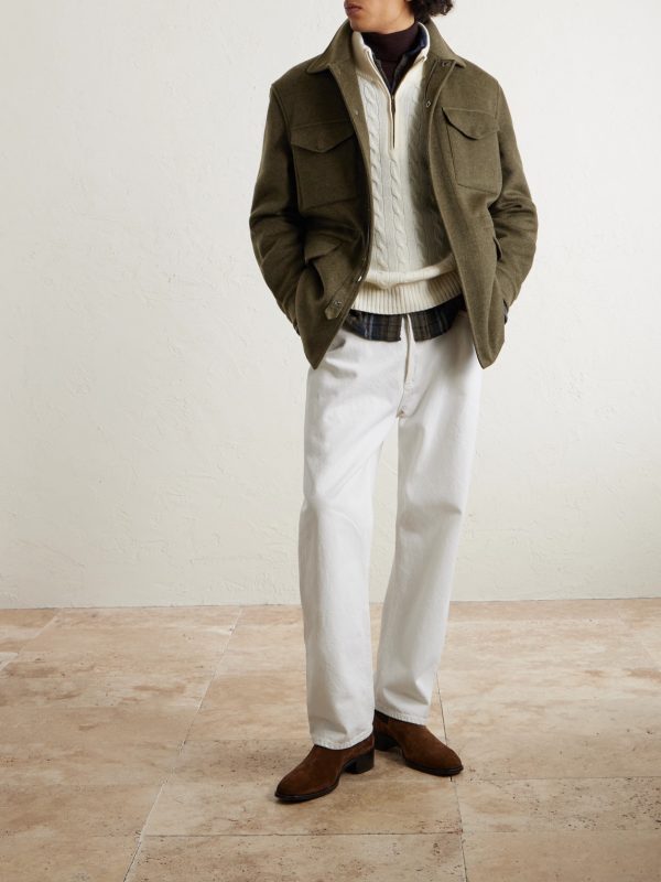Ripley Wool and Cashmere-Blend Jacket - OU