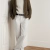 Ribbed Cashmere Rollneck Sweater - OU Ribbed Cashmere Rollneck Sweater - OU