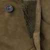 Double-Breasted Shearling Jacket - CU Double-Breasted Shearling Jacket - CU