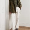 Double-Breasted Shearling Jacket - OU Double-Breasted Shearling Jacket - OU