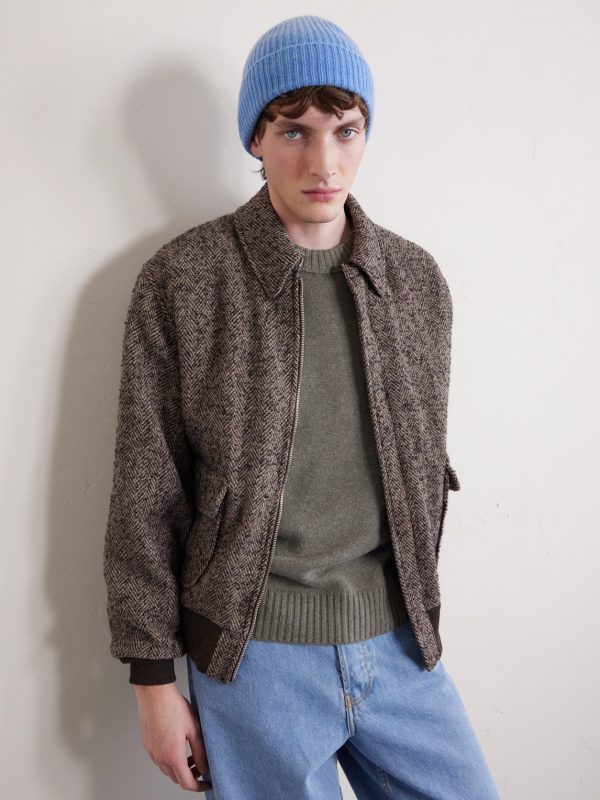 Ribbed Cashmere Beanie - CU Ribbed Cashmere Beanie - CU