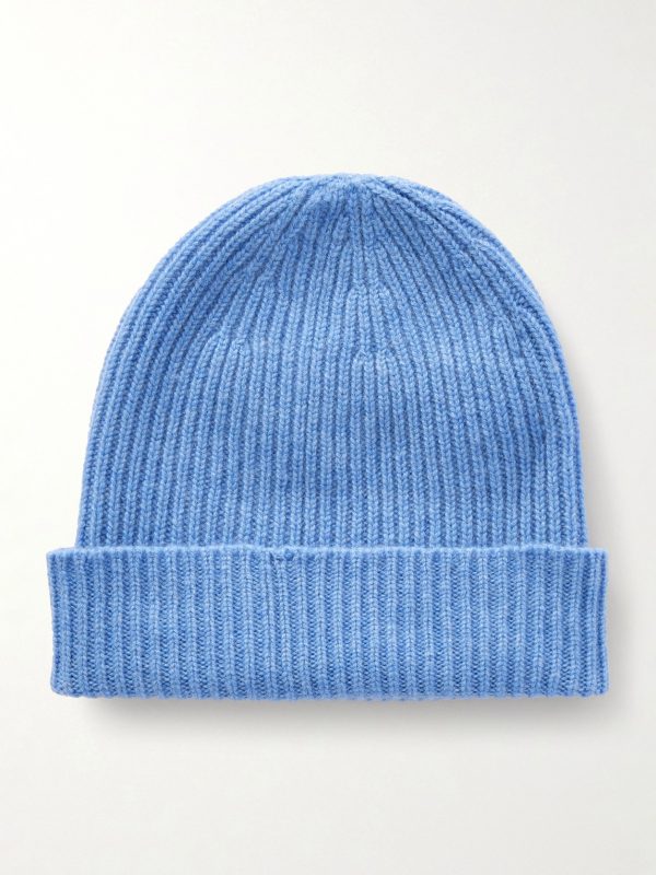 Ribbed Cashmere Beanie Ribbed Cashmere Beanie