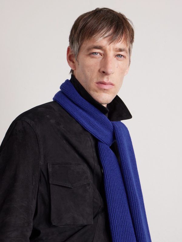 Ribbed Cashmere Scarf - CU