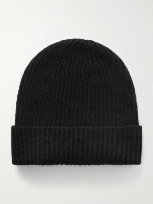 Ribbed Cashmere Beanie Ribbed Cashmere Beanie