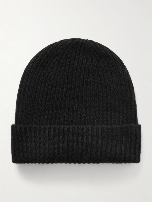 Ribbed Cashmere Beanie Ribbed Cashmere Beanie