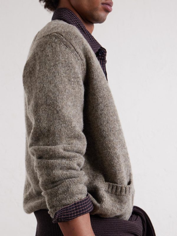 Virgin Wool Cardigan - CU