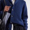 Duncan Shawl-Collar Ribbed Merino Wool and Cashmere-Blend Cardigan - CU Duncan Shawl-Collar Ribbed Merino Wool and Cashmere-Blend Cardigan - CU