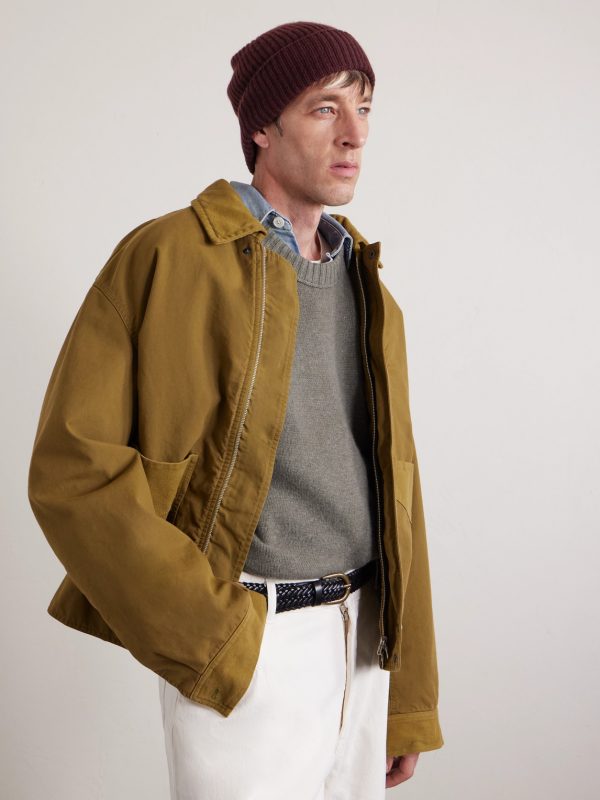 Ribbed Cashmere Beanie - OU