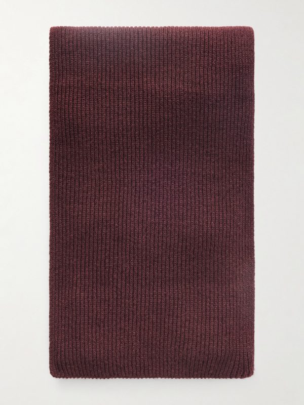 Ribbed Cashmere Scarf Ribbed Cashmere Scarf